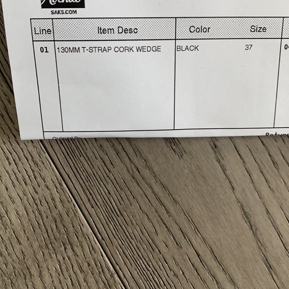 Jimmy Choo 130mm black patent t-strap cork wedge